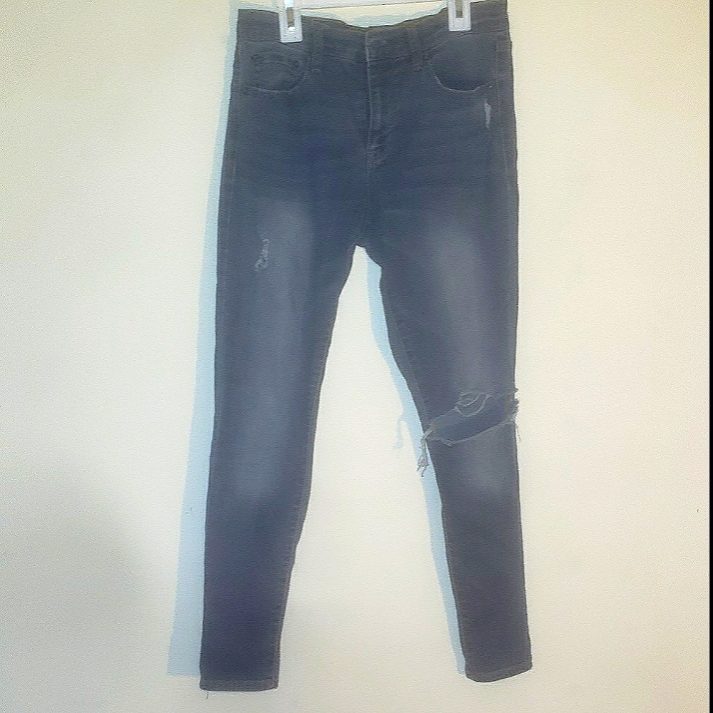 High wasted jegging